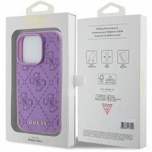 GUESS case for IPHONE 15 Pro Max GUHCP15XP4EPMU (Quilted 4G Classic) light purple GUESS case for IPHONE 15 Pro Max GUHCP15XP4EPMU (Quilted 4G Classic) light purple