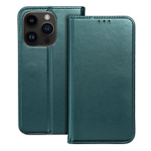 iPhone 17 AIR Smart Magneto atverčiamas dėklas, tamsiai žalias iPhone 17 AIR Smart Magneto atverčiamas dėklas, tamsiai žalias