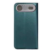 Flip case for iPhone 17 AIR Smart Magneto dark green