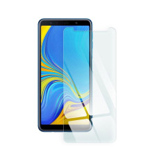 Tempered glass to Samsung Galaxy A7 2018 Blue Star