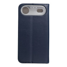 iPhone 17 AIR Smart Magneto atverčiamas dėklas, tamsiai mėlynas iPhone 17 AIR Smart Magneto atverčiamas dėklas, tamsiai mėlynas