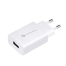 Phone charger Forcell F-Energy USB A QC3.0 2,4A 18W TFK-TC-1099 white Phone charger Forcell F-Energy USB A QC3.0 2,4A 18W TFK-TC-1099 white