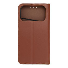 Flip case for iPhone 17 PRO Smart Pro Book leather brown