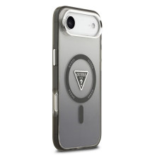 GUESS case for IPHONE 17 Air compatible with MagSafe GUHMP17MHGTMLCGK (IML Gradient W / Triangle Logo) black