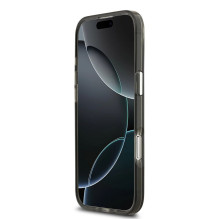 GUESS dėklas, skirtas IPHONE 17 Air, suderinamas su MagSafe GUHMP17MHGTMLCGK (IML gradiento su trikampio logotipu), juod