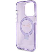 Originalus GUESS GUHMP15XHRSGSU dėklas iPhone 15 Pro Max telefonui (suderinamas su „Magsafe“ / blizgančiu logotipu / žie Originalus GUESS GUHMP15XHRSGSU dėklas iPhone 15 Pro Max telefonui (suderinamas su „Magsafe“ / blizgančiu logotipu / žie
