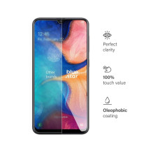 Grūdintas stiklas, skirtas „Samsung Galaxy A20 Blue Star“ Grūdintas stiklas, skirtas „Samsung Galaxy A20 Blue Star“