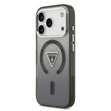 GUESS case for IPHONE 17 Pro Max compatible with MagSafe GUHMP17XHGTMLCGK (IML Gradient W / Triangle Logo) black GUESS case for IPHONE 17 Pro Max compatible with MagSafe GUHMP17XHGTMLCGK (IML Gradient W / Triangle Logo) black