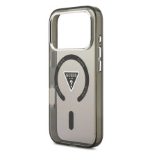 GUESS case for IPHONE 17 Pro Max compatible with MagSafe GUHMP17XHGTMLCGK (IML Gradient W / Triangle Logo) black GUESS case for IPHONE 17 Pro Max compatible with MagSafe GUHMP17XHGTMLCGK (IML Gradient W / Triangle Logo) black