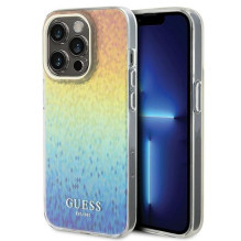 GUESS dėklas, skirtas IPHONE 14 Pro GUHCP14LHDECMI (IML Faceted Mirror / disco iridescent) daugiaspalvis GUESS dėklas, skirtas IPHONE 14 Pro GUHCP14LHDECMI (IML Faceted Mirror / disco iridescent) daugiaspalvis