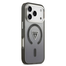GUESS case for IPHONE 17 Pro Max compatible with MagSafe GUHMP17XHGTMLCGK (IML Gradient W / Triangle Logo) black GUESS case for IPHONE 17 Pro Max compatible with MagSafe GUHMP17XHGTMLCGK (IML Gradient W / Triangle Logo) black