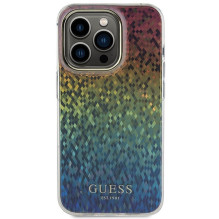 GUESS dėklas, skirtas IPHONE 14 Pro GUHCP14LHDECMI (IML Faceted Mirror / disco iridescent) daugiaspalvis GUESS dėklas, skirtas IPHONE 14 Pro GUHCP14LHDECMI (IML Faceted Mirror / disco iridescent) daugiaspalvis