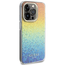 GUESS dėklas, skirtas IPHONE 14 Pro GUHCP14LHDECMI (IML Faceted Mirror / disco iridescent) daugiaspalvis GUESS dėklas, skirtas IPHONE 14 Pro GUHCP14LHDECMI (IML Faceted Mirror / disco iridescent) daugiaspalvis