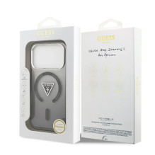 GUESS case for IPHONE 17 Pro Max compatible with MagSafe GUHMP17XHGTMLCGK (IML Gradient W / Triangle Logo) black GUESS case for IPHONE 17 Pro Max compatible with MagSafe GUHMP17XHGTMLCGK (IML Gradient W / Triangle Logo) black
