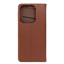 Flip case for Xiaomi Redmi 15C (173,16 x 81,07 x 8,2) Smart Pro Book leather brown