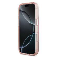 GUESS case for IPHONE 17 Pro compatible with MagSafe GUHMP17LHGTMLCGP (IML Gradient W / Triangle Logo) pink GUESS case for IPHONE 17 Pro compatible with MagSafe GUHMP17LHGTMLCGP (IML Gradient W / Triangle Logo) pink