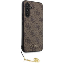 GUESS case for SAMSUNG S23 FE GUHCS23FEGF4GBR (4G Charm) brown GUESS case for SAMSUNG S23 FE GUHCS23FEGF4GBR (4G Charm) brown
