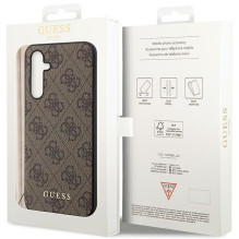 GUESS case for SAMSUNG S23 FE GUHCS23FEGF4GBR (4G Charm) brown GUESS case for SAMSUNG S23 FE GUHCS23FEGF4GBR (4G Charm) brown