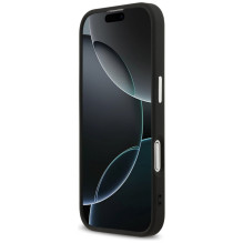 GUESS case for IPHONE 17 compatible with MagSafe GUHMP17SP4TSRCMK (PU 4G W / Triangle Logo SL) black GUESS case for IPHONE 17 compatible with MagSafe GUHMP17SP4TSRCMK (PU 4G W / Triangle Logo SL) black
