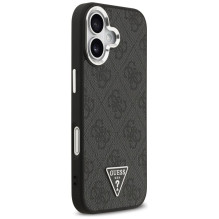 GUESS case for IPHONE 17 compatible with MagSafe GUHMP17SP4TSRCMK (PU 4G W / Triangle Logo SL) black GUESS case for IPHONE 17 compatible with MagSafe GUHMP17SP4TSRCMK (PU 4G W / Triangle Logo SL) black