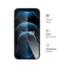 Grūdintas stiklas iPhone 12 PRO MAX, mėlynas žvaigždės spalvos