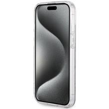 GUESS dėklas, skirtas IPHONE 15 Plus, suderinamas su MagSafe GUHMP15MHGCUSTGK (IML GCUBE), juodas GUESS dėklas, skirtas IPHONE 15 Plus, suderinamas su MagSafe GUHMP15MHGCUSTGK (IML GCUBE), juodas
