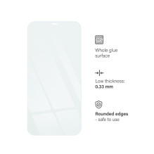 Grūdintas stiklas iPhone 12 PRO MAX, mėlynas žvaigždės spalvos