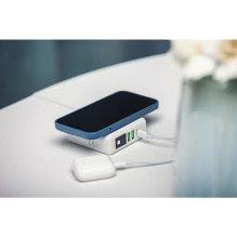 Multifunction charger Forcell F-Energy 4in1 2 x USB A + USB C 15W + power bank 8000mAh + wireless charging white Multifunction charger Forcell F-Energy 4in1 2 x USB A + USB C 15W + power bank 8000mAh + wireless charging white