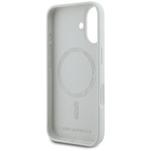 KARL LAGERFELD dėklas, skirtas IPHONE 16, suderinamas su „MagSafe KLHMP16SSKCHTCE“ (silikoninės KC galvutės), smėlio spa KARL LAGERFELD dėklas, skirtas IPHONE 16, suderinamas su „MagSafe KLHMP16SSKCHTCE“ (silikoninės KC galvutės), smėlio spa