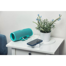 Multifunction charger Forcell F-Energy 4in1 2 x USB A + USB C 15W + power bank 8000mAh + wireless charging white Multifunction charger Forcell F-Energy 4in1 2 x USB A + USB C 15W + power bank 8000mAh + wireless charging white