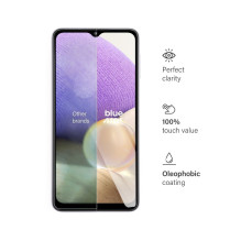 Tempered glass to Samsung Galaxy A32 5G Blue Star