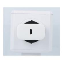 Telefono įkroviklis Forcell F-Energy USB C QC4.0 PD 3A 25W + laidas USB C į USB C TFK-TC-25WPD baltas