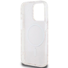 GUESS dėklas, skirtas IPHONE 15 Pro Max, suderinamas su MagSafe GUHMP15XHGCUSTGP (IML GCUBE), rožinis GUESS dėklas, skirtas IPHONE 15 Pro Max, suderinamas su MagSafe GUHMP15XHGCUSTGP (IML GCUBE), rožinis