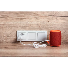 Telefono įkroviklis Forcell F-Energy USB C QC4.0 PD 3A 25W + laidas USB C į USB C TFK-TC-25WPD baltas