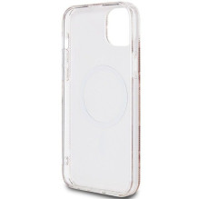 GUESS case for IPHONE 15 compatible with MagSafe GUHMP15SHGCUSTGW (IML GCUBE) brown GUESS case for IPHONE 15 compatible with MagSafe GUHMP15SHGCUSTGW (IML GCUBE) brown