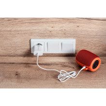 Telefono įkroviklis Forcell F-Energy USB C QC4.0 PD 3A 25W + laidas USB C į USB C TFK-TC-25WPD baltas