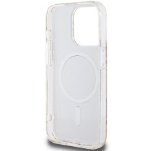 GUESS case for IPHONE 15 Pro compatible with MagSafe GUHMP15LHGCUSTGW (IML GCUBE) brown GUESS case for IPHONE 15 Pro compatible with MagSafe GUHMP15LHGCUSTGW (IML GCUBE) brown