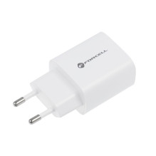 Telefono įkroviklis Forcell F-Energy USB C + USB A QC4.0 PD 3A 30W TFK-TC-30WPD baltas