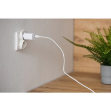 Phone charger Forcell F-Energy USB C + USB A QC4.0 PD 3A 30W TFK-TC-30WPD white Phone charger Forcell F-Energy USB C + USB A QC4.0 PD 3A 30W TFK-TC-30WPD white
