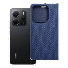 Atverčiamas dėklas, skirtas „Xiaomi Redmi NOTE 14 5G Luna Book“, anglies mėlynos spalvos Atverčiamas dėklas, skirtas „Xiaomi Redmi NOTE 14 5G Luna Book“, anglies mėlynos spalvos