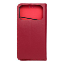 Flip case for iPhone 17 PRO Smart Pro Book leather burgundy