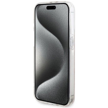 GUESS case for IPHONE 15 Pro GUHCP15LH4PSEGP (4G Gold Stripe) pink