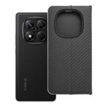 Atverčiamas dėklas, skirtas „Xiaomi Redmi NOTE 14 PRO 5G / 14 PRO PLUS 5G Luna Book“, anglies juodumo spalvos Atverčiamas dėklas, skirtas „Xiaomi Redmi NOTE 14 PRO 5G / 14 PRO PLUS 5G Luna Book“, anglies juodumo spalvos