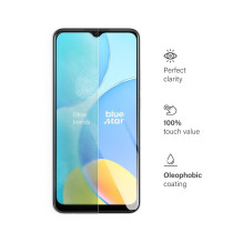 Grūdintas stiklas Oppo A15s Blue Star telefonui