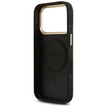 GUESS case for IPHONE 17 Pro compatible with MagSafe GUHMP17LP4MSEGCK (PU 4G W / Classic) black GUESS case for IPHONE 17 Pro compatible with MagSafe GUHMP17LP4MSEGCK (PU 4G W / Classic) black