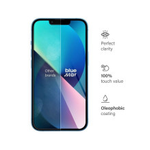 Tempered glass to iPhone 13 / 13 PRO / 14 / 16e / 17e (SE 4 2025) Blue Star