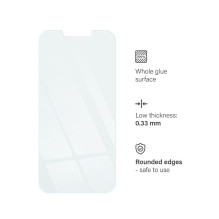 Tempered glass to iPhone 13 / 13 PRO / 14 / 16e / 17e (SE 4 2025) Blue Star