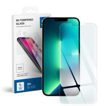 Grūdintas stiklas iPhone 13 PRO MAX / 14 PLUS mėlynos spalvos žvaigždute