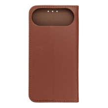 Flip case for iPhone 17 AIR Smart Pro Book leather brown