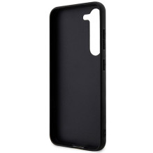 GUESS case for SAMSUNG S24 GUHCS24S4GMGGR (Leather 4G Metal Logo) black